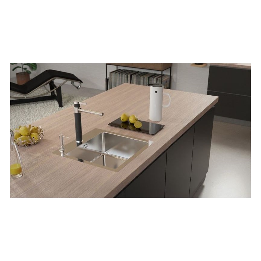 ALVEUS 1103609 - Valamu kööki PURE 52,5x51,5 cm satiin