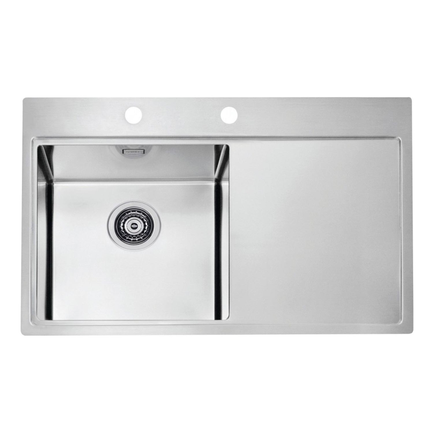 ALVEUS 1103610 - Valamu kööki PURE 79x52,5 cm satin, vasak