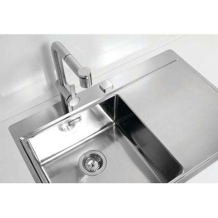 ALVEUS 1103610 - Valamu kööki PURE 79x52,5 cm satin, vasak