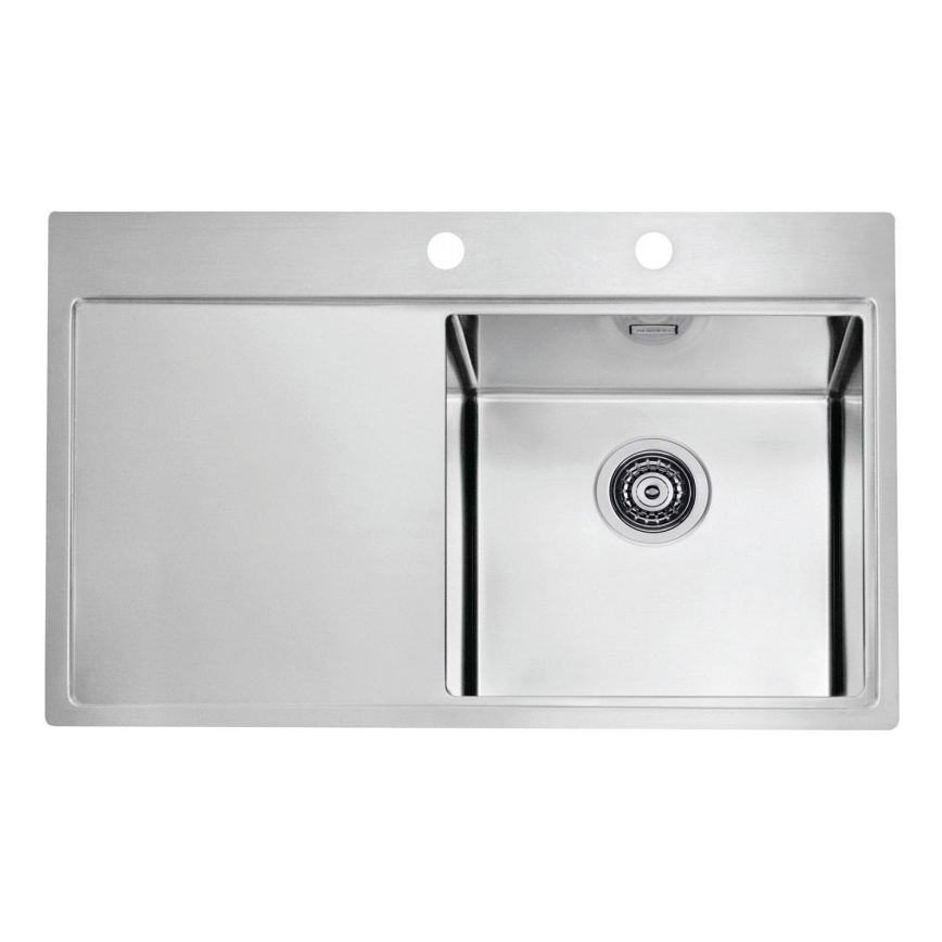 ALVEUS 1103651 - Valamu kööki PURE 79x52,5 cm satin, parem