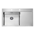 ALVEUS 1103652 - Valamu kööki PURE 86x52,5 cm satin, vasak