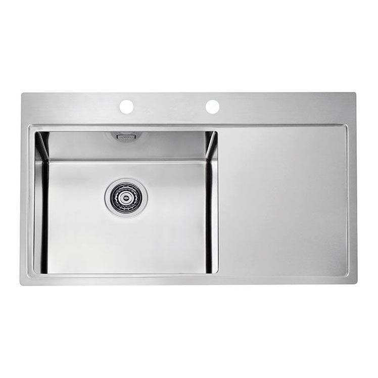 ALVEUS 1103652 - Valamu kööki PURE 86x52,5 cm satin, vasak