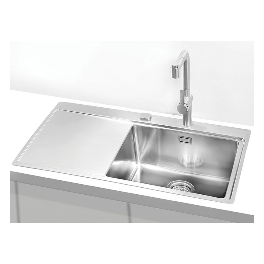 ALVEUS 1103653 - Valamu kööki PURE 86x52,5 cm satin, parem