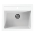 ALVEUS 1131991 - Valamu kööki ATROX 59x50 cm graniit/valge