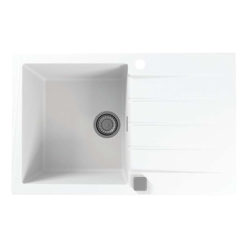 ALVEUS 1132022 - Valamu kööki CADIT 79x50 cm graniit/valge