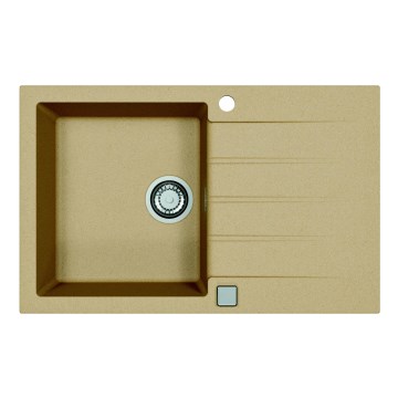 ALVEUS 1132024 - Valamu kööki CADIT 79x50 cm graniit/beež