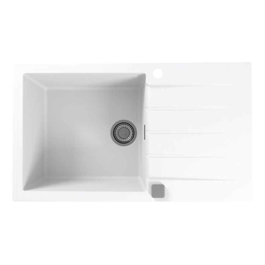ALVEUS 1132027 - Valamu kööki CADIT 86x50 cm graniit/valge