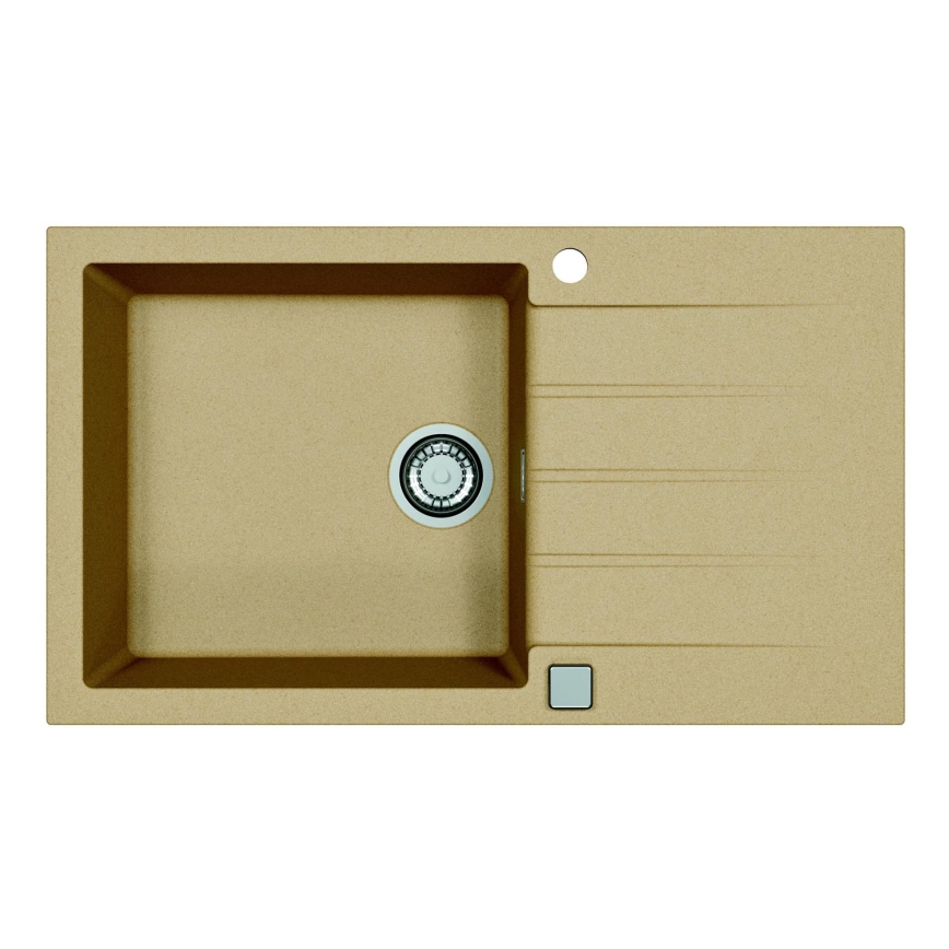 ALVEUS 1132029 - Valamu kööki CADIT 86x50 cm graniit/beež