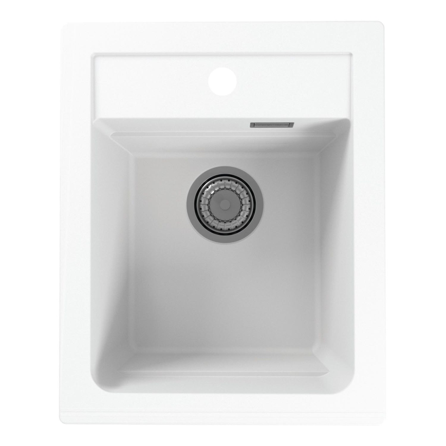 ALVEUS 1139079 - Valamu kööki ATROX 50x40 cm graniit/valge
