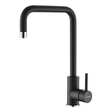 ALVEUS 1139812 - Valamu kraan DUAL 37 cm graniit/must