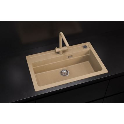 ALVEUS 1140445 - Valamu kööki ATROX 79x50 cm graniit/beež