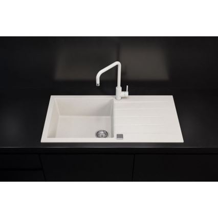 ALVEUS 1140594 - Valamu kööki CADIT 100x50 cm graniit/valge
