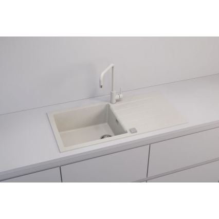 ALVEUS 1140594 - Valamu kööki CADIT 100x50 cm graniit/valge