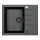 ALVEUS 1148158 - Valamu kööki CADIT 59x50 cm graniit/must