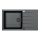 ALVEUS 1148160 - Valamu kööki CADIT 86x50 cm graniit/must