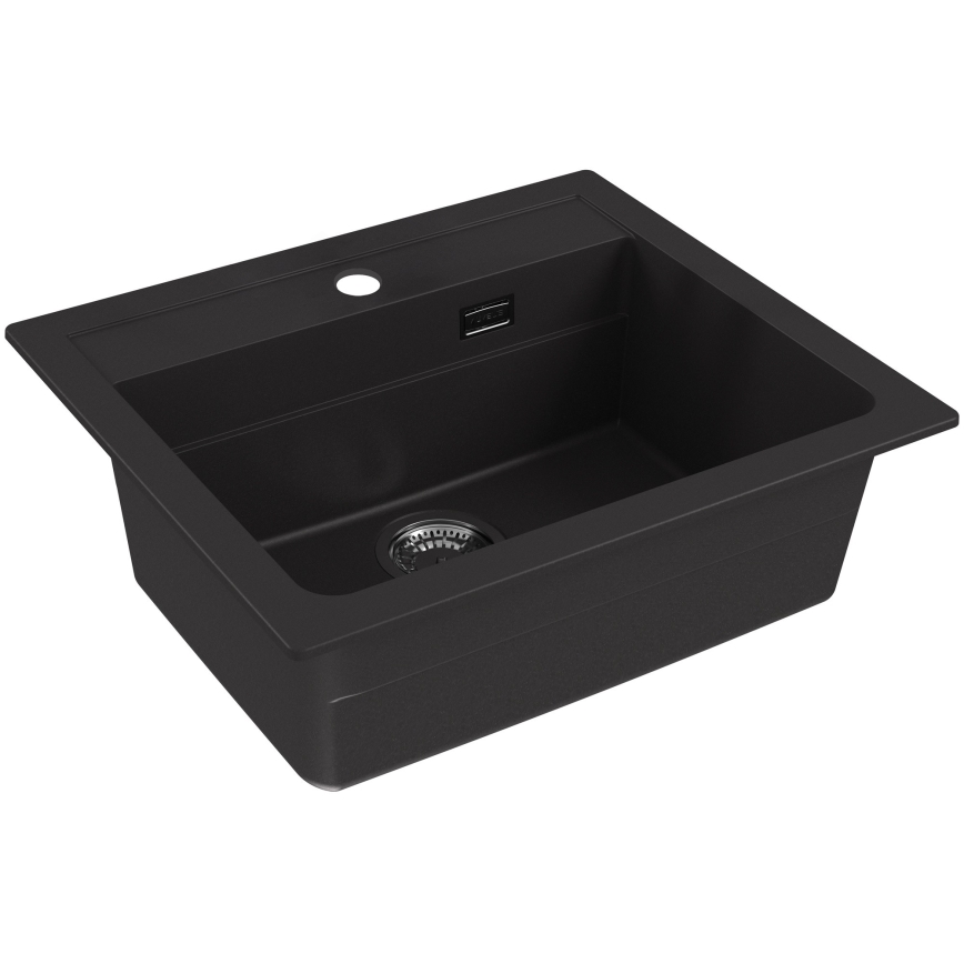 ALVEUS 1148162 - Valamu kööki ATROX 59x50 cm graniit/must