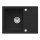 ALVEUS 1149080 - Valamu kööki INTERMEZZO 62x48 cm graniit/must