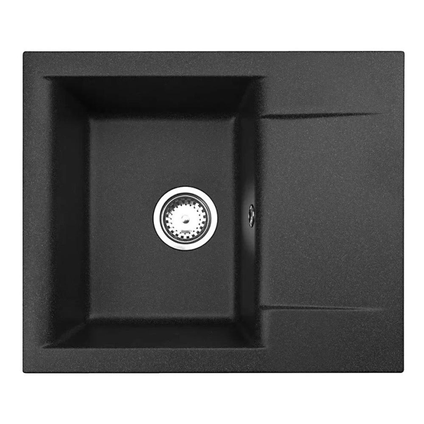 ALVEUS 1149116 - Valamu kööki GEM 59x50 cm graniit/must