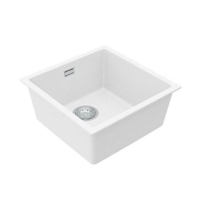ALVEUS 1150044 - Valamu kööki OMNI 45x45 cm graniit/valge