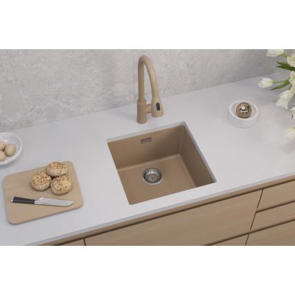 ALVEUS 1150047 - Valamu kööki OMNI 45x45 cm graniit/beež