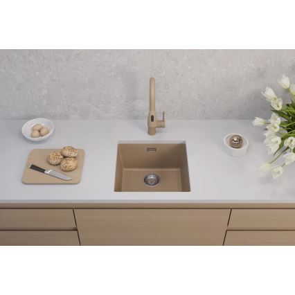 ALVEUS 1150047 - Valamu kööki OMNI 45x45 cm graniit/beež