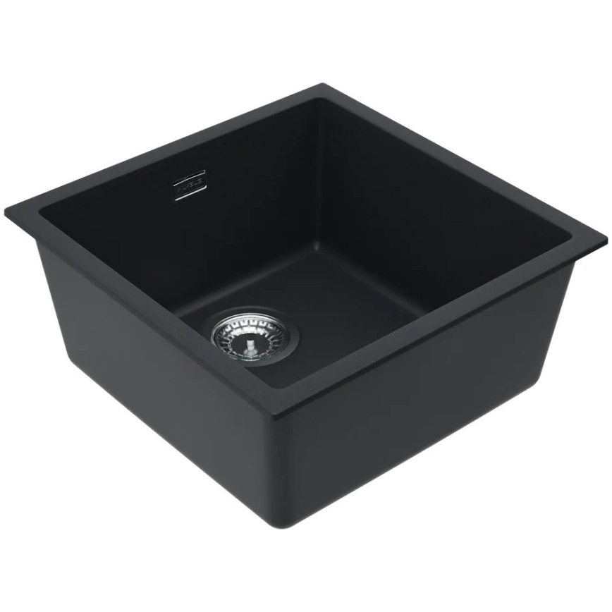 ALVEUS 1150048 - Köögivalamu OMNI 45x45 cm graniit/must