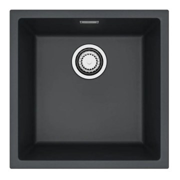 ALVEUS 1150048 - Valamu kööki OMNI 45x45 cm graniit/must