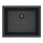 ALVEUS 1150057 - Valamu kööki OMNI 55x45 cm graniit/must