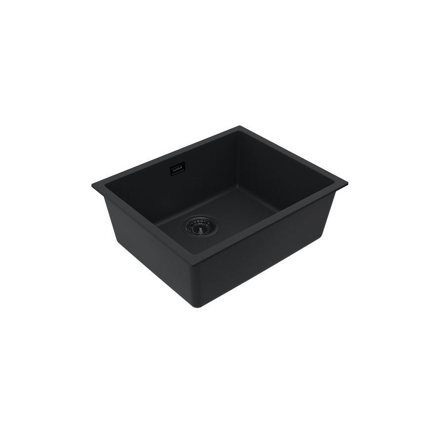 ALVEUS 1150057 - Valamu kööki OMNI 55x45 cm graniit/must