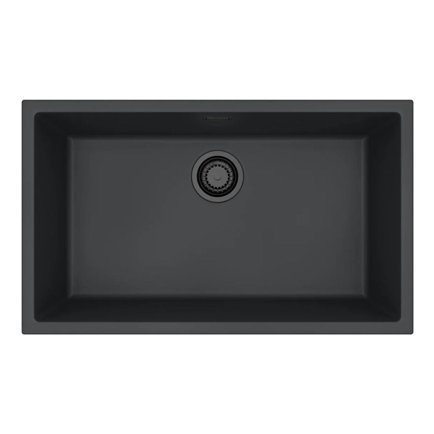 ALVEUS 1150064 - Valamu kööki OMNI 75x45 cm graniit/must