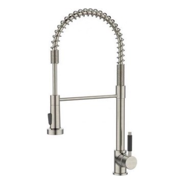 ALVEUS 1150886 - Valamu kraan paindliku varrega koos spreiga URBAN 47,1 cm satiin