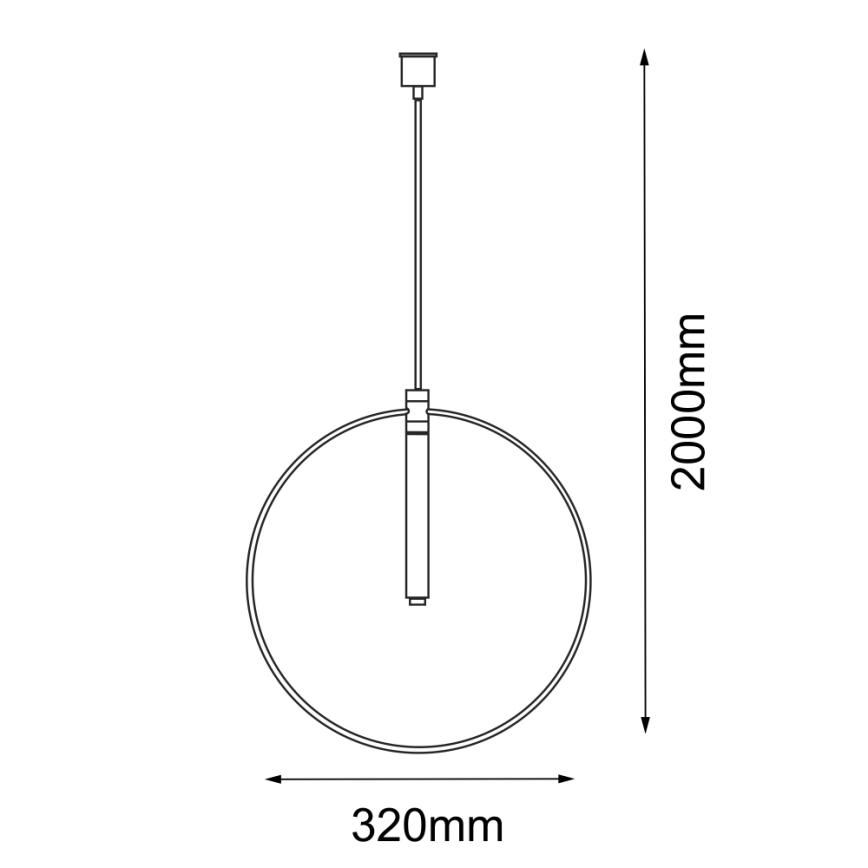 Amplex - Lühter 1xG9/10W/230V