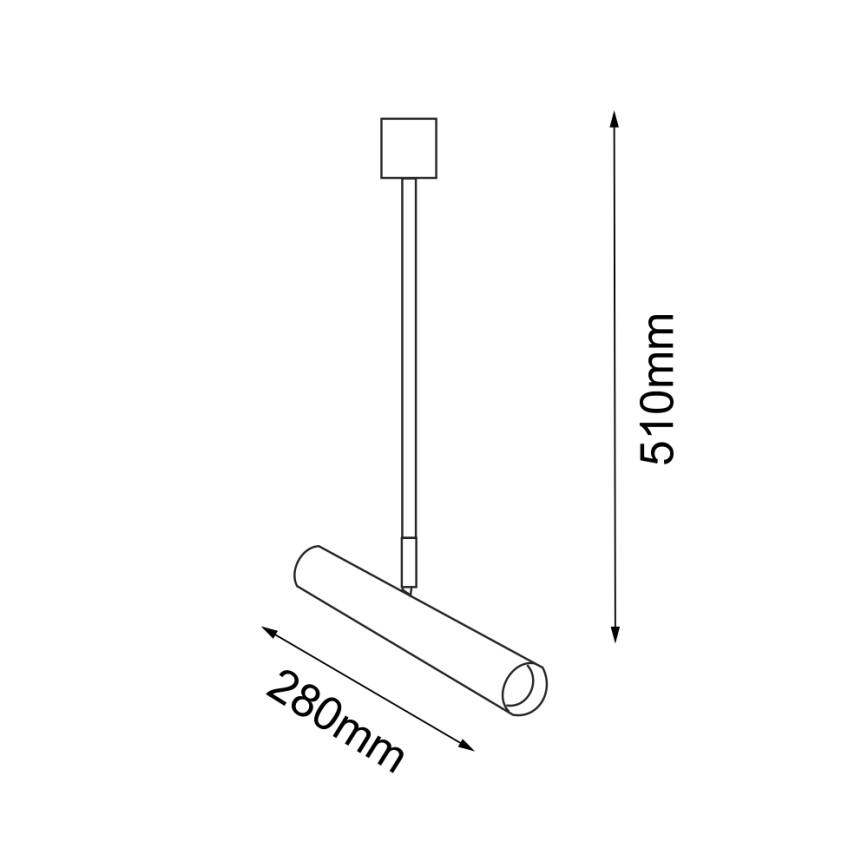 Amplex - Ripplühter 1xGU10-MR11/15W/230V must/messing
