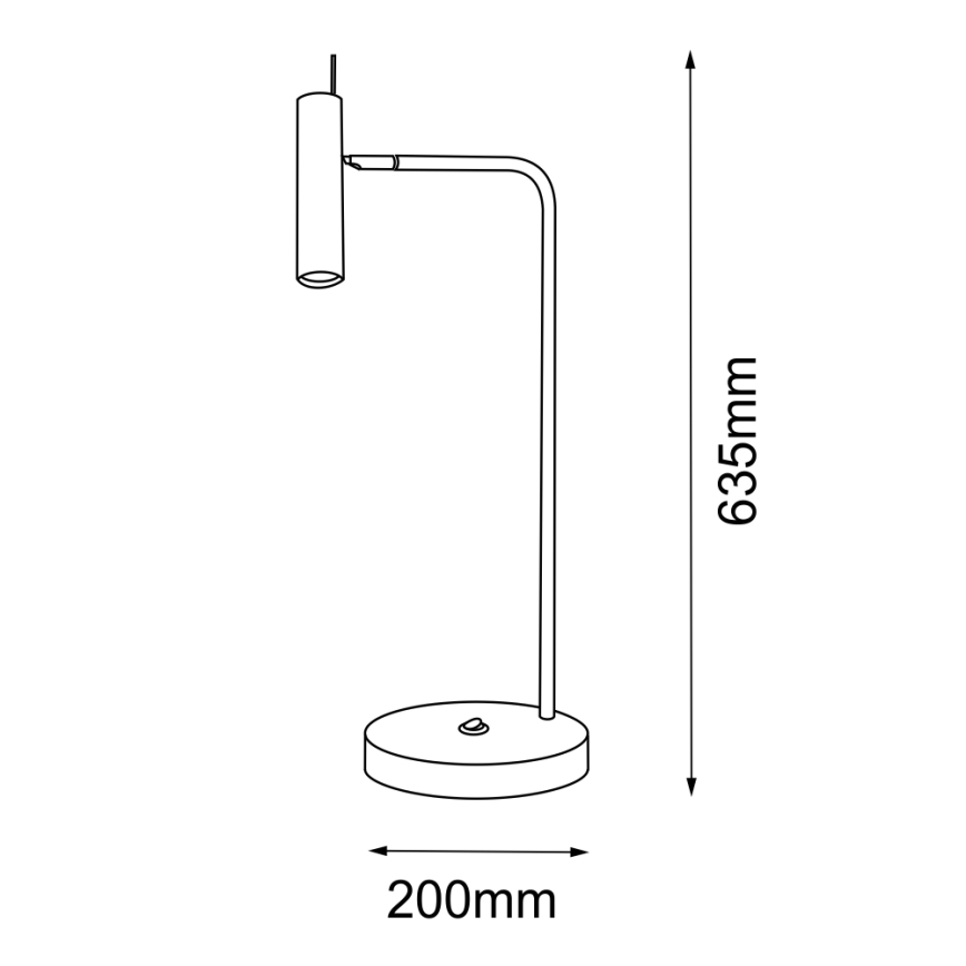 Amplex - Laualamp 1xGU10/15W/230V must