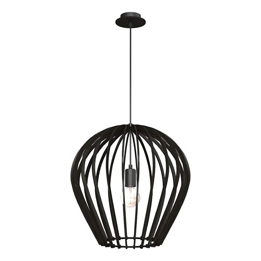 Amplex - kaabliga rippvalgusti 1xE27/20W/230V must