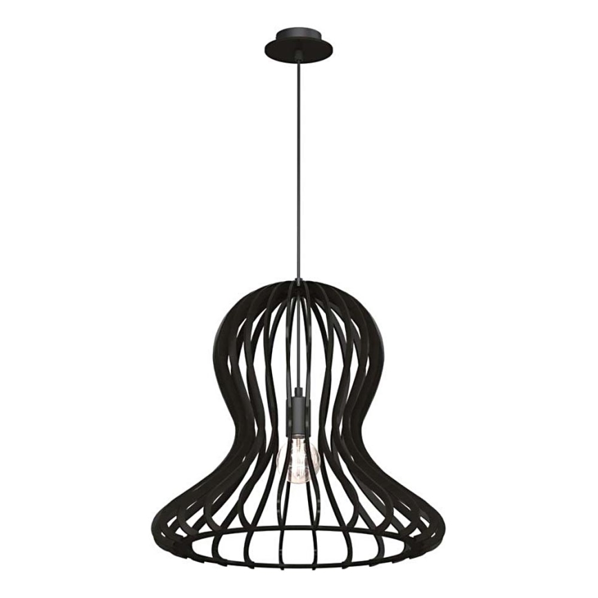 Amplex - rippvalgusti kaabliga 1xE27/20W/230V must