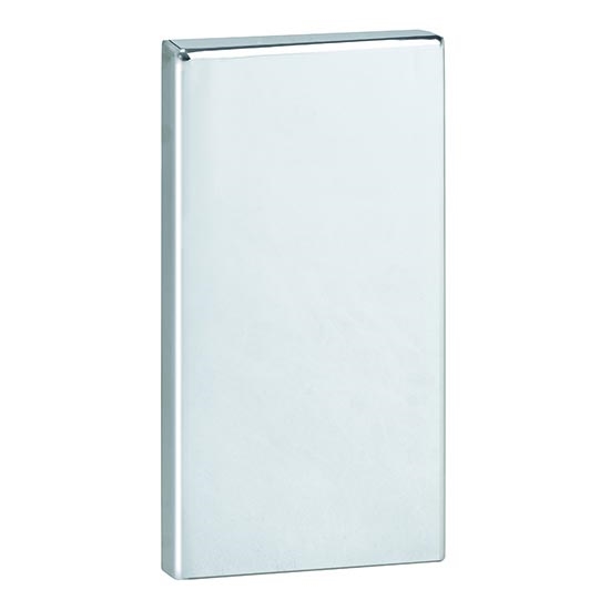Ankurplaat 12x22,5 cm roostevaba teras/must