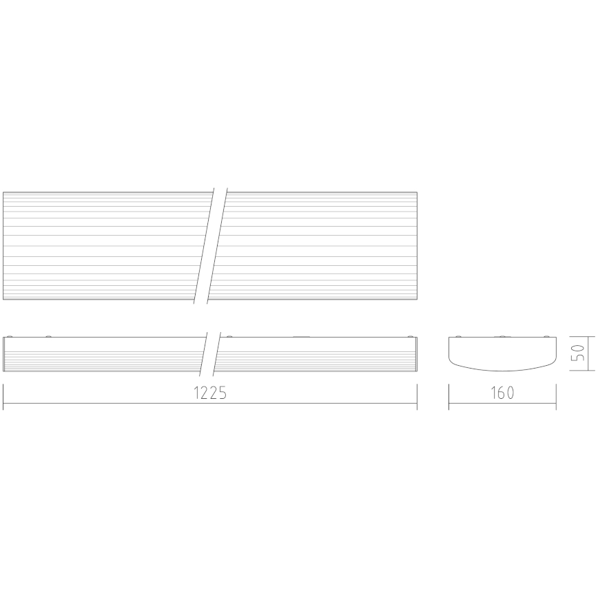 APLED - LED Luminofoorvalgusti EeL LED/31W/230V 4112lm