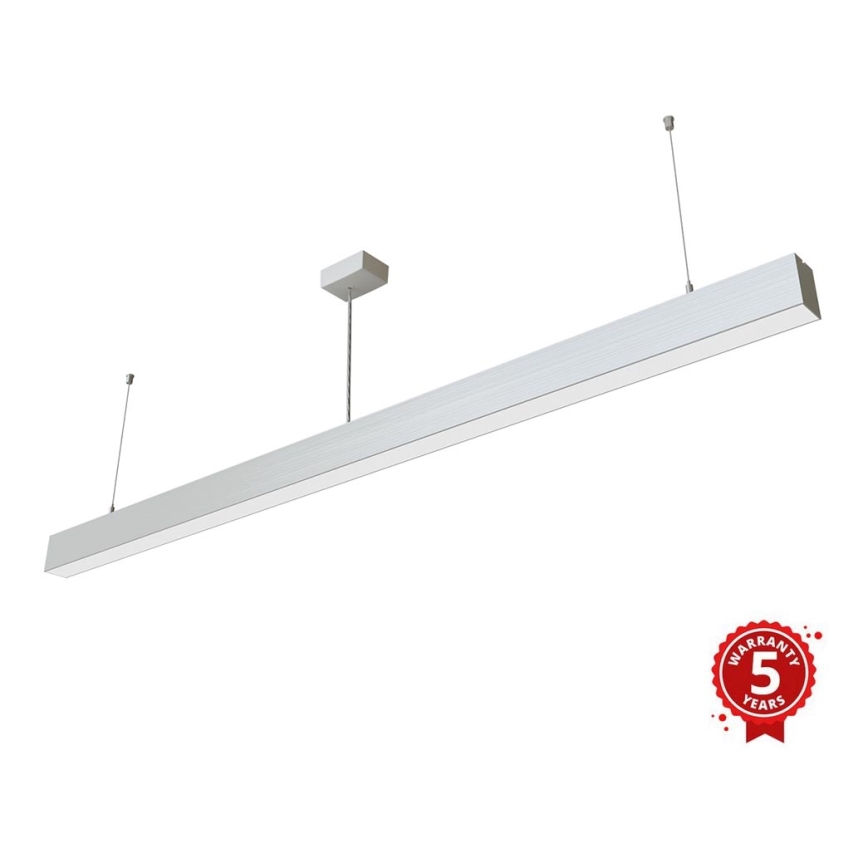 APLED - LED Ripplühter LOOK LED/58W/230V 4000K 150 cm hõbedane