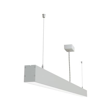 APLED - LED Ripplühter LOOK LED/58W/230V 4000K 150 cm hõbedane