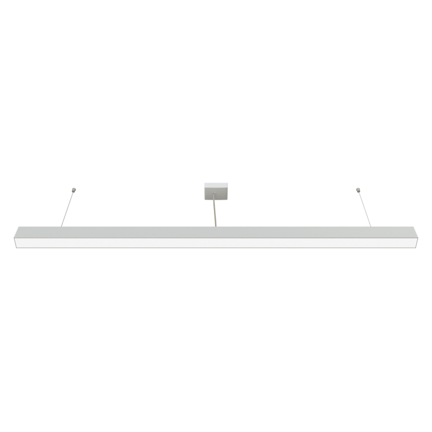 APLED - LED Ripplühter LOOK LED/58W/230V 4000K 150 cm hõbedane