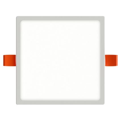 APLED - LED Süvistatav valgusti SQUARE SLIM LED/16W/230V 14,5x14,5 cm valge