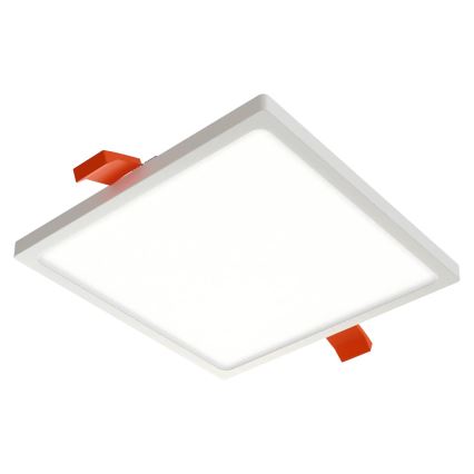 APLED - LED Süvistatav valgusti SQUARE SLIM LED/16W/230V 14,5x14,5 cm valge