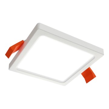 APLED - LED Süvistatav valgusti SQUARE SLIM LED/8W/230V 9x9 cm valge