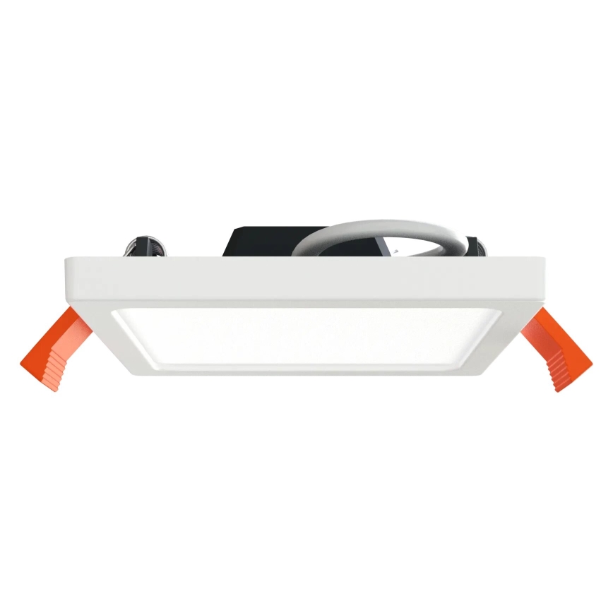 APLED - LED Süvistatav valgusti SQUARE SLIM LED/8W/230V 9x9 cm valge