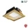 APLED - LED Süvistatav valgusti SQUARE WOODLINE LED/3W/230V 3000K 9x9 cm saar täispuit