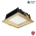 APLED - LED Süvistatav valgusti SQUARE WOODLINE LED/6W/230V 4000K 12x12 cm mänd täispuit