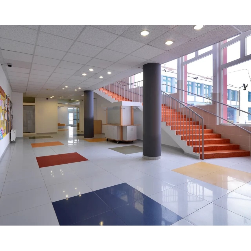 APLED - LED Süvistatav valgusti vannituppa RONDO LED/24W/230V IP40 d. 30 cm matt kroom