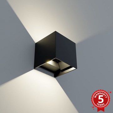 APLED - LED Väli seinavalgusti CUBE 2x LED/3W/230V IP65