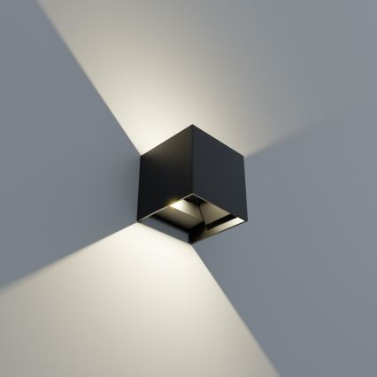 APLED - LED Väli seinavalgusti CUBE 2x LED/3W/230V IP65